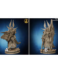 Moonlight Elite Warriors - Army of Darkness: Dark Elves - 3d Printed Miniature Sculpted by Monolith Arts