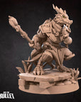 Kobold Monk - Kobold DND - 3d Printed Miniature sculpted by Bite the Bullet
