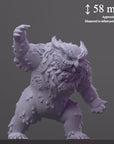 Owlby (Owlbear) - Fantastic Creatures - 3d Printed Miniature Sculpted by Cast N Play