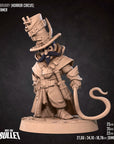 Gnome Tamer - Horror Circus - 3d Printed Miniature sculpted by Bite the Bullet