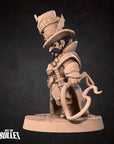 Gnome Tamer - Horror Circus - 3d Printed Miniature sculpted by Bite the Bullet