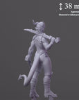 Neama Whirlingdeath Awakens - 3d Printed Miniature Scuplted by SolGood Creations
