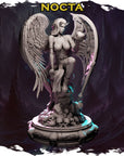 Nocta - Ladies of Chaos: Afterlife - 3d Printed Miniature by Black Bird Miniatures