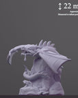 Pygmyrn (Pygmy Wyvern) - Fantastic Creatures - 3d Printed Miniature Sculpted by Cast N Play