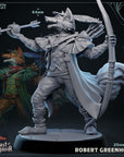 Robert Greenhood - Beast of Stragovia - 3d Printed Miniature Sculpted by Mammoth Factory