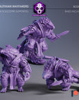 Pholithian Scouts - 3d Printed Miniature Sculpted by Blackcrest Miniatures