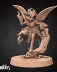 Pixie Sorceress - Pixies - 3d Printed Miniature sculpted by Bite the Bullet