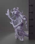 Beast Sorcerer - Army of Chaos Beasts - 3d Printed Miniature Sculpted by Monolith Arts