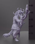 Beast Sorcerer - Army of Chaos Beasts - 3d Printed Miniature Sculpted by Monolith Arts