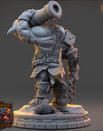 Zunraka Foamveil - The Selachians of the Undertow (Sharkfolk) - 3d Printed Miniature sculpted by Daybreak Miniatures