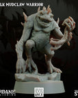 Krelk Mudclaw Warrior - 3d Printed Miniature Sculpted by Big Bad Evil Guys