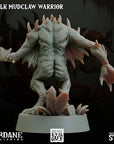 Krelk Mudclaw Warrior - 3d Printed Miniature Sculpted by Big Bad Evil Guys