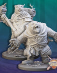 Bruin Brigands- Brambleheart - 3d Printed Miniature sculpted by Kraken Games Lab