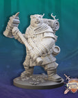 Bruin Brigands- Brambleheart - 3d Printed Miniature sculpted by Kraken Games Lab