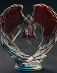 Ascended Angel of War, Syelros - 3d Printed Miniature Sculpted by DM Stash