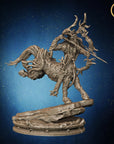 Dark Forest Centaurs - Army of Darkness: Dark Elves - 3d Printed Miniature Sculpted by Monolith Arts