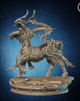 Dark Forest Centaurs - Army of Darkness: Dark Elves - 3d Printed Miniature Sculpted by Monolith Arts
