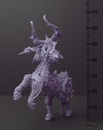 Dark Forest Centaurs - Army of Darkness: Dark Elves - 3d Printed Miniature Sculpted by Monolith Arts