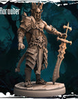 Marauders - Army of Darkness: Dark Elves - 3d Printed Miniature Sculpted by Monolith Arts