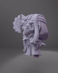 Adept Fern - 3d Printed Grimdark Cuteness Chibi Miniature sculpted by Marchen Atelier
