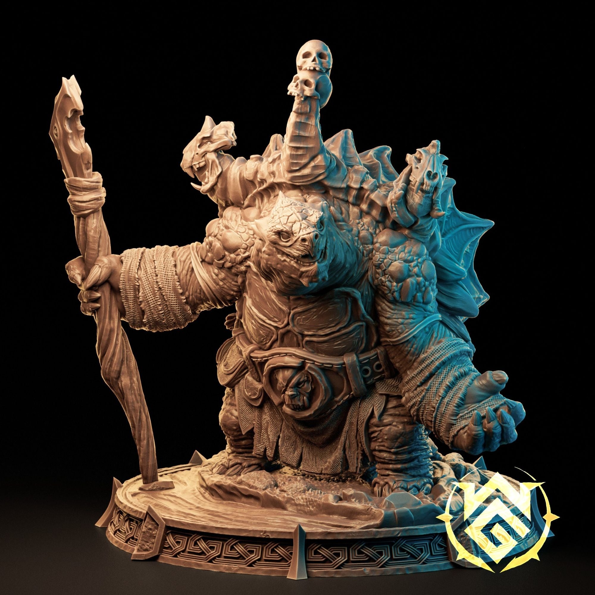 Child of Torsus - 3d Printed Miniature Sculpted by The Witchguild