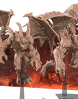 Gargoyle Minions - Iconic Monsters - 3d Printed Miniature sculpted by Bite the Bullet