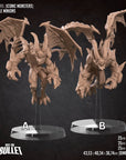 Gargoyle Minions - Iconic Monsters - 3d Printed Miniature sculpted by Bite the Bullet