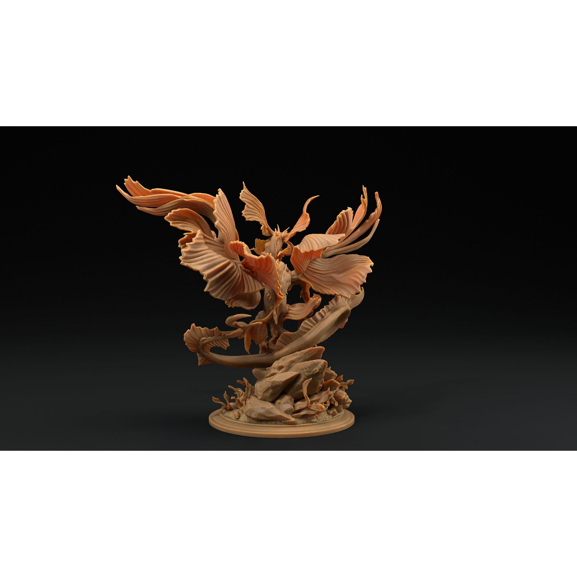 Sea Angel - Hunt for the Last Sea Angel - 3d Printed Miniature Sculpted by Dragon Trappers Lodge