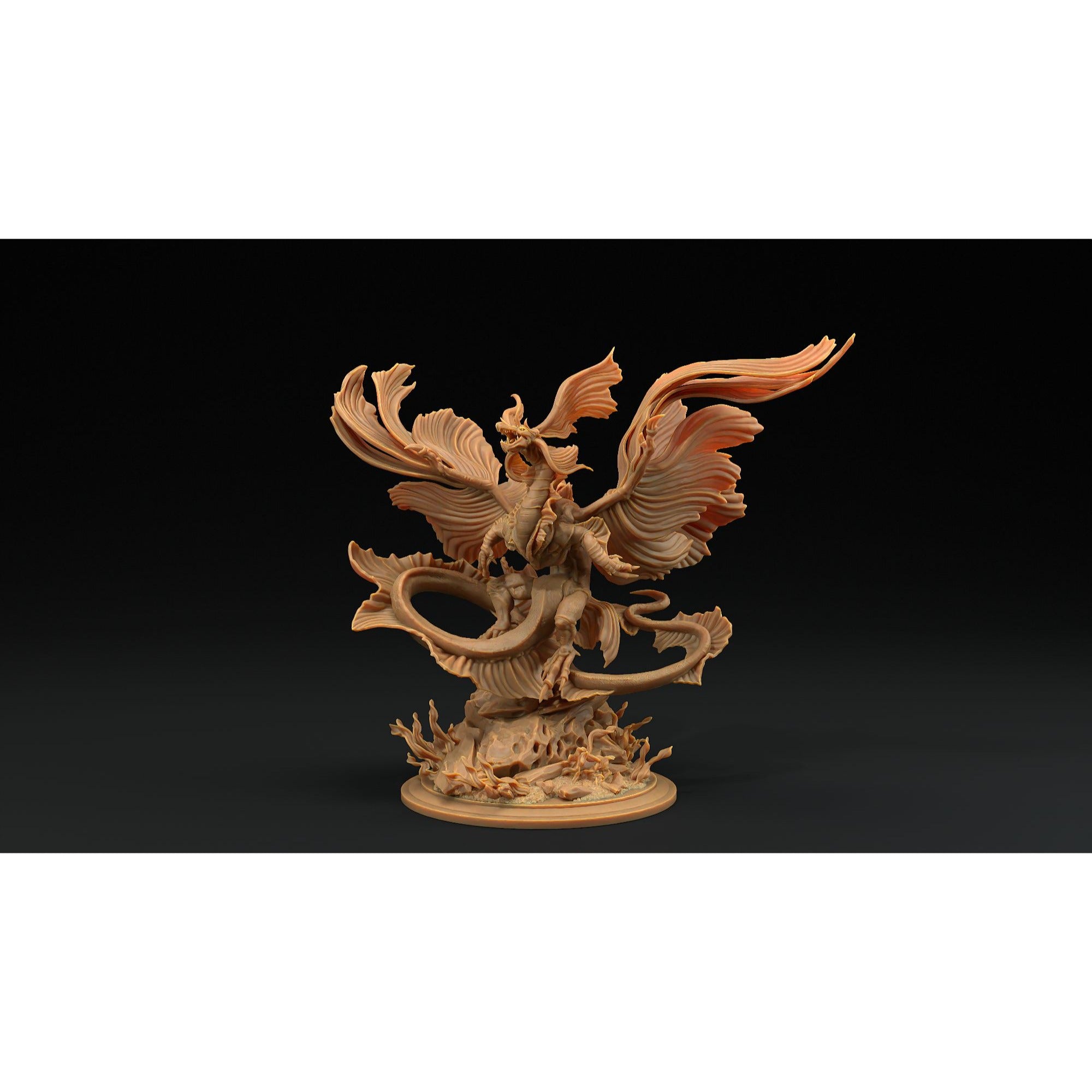 Sea Angel - Hunt for the Last Sea Angel - 3d Printed Miniature Sculpted by Dragon Trappers Lodge