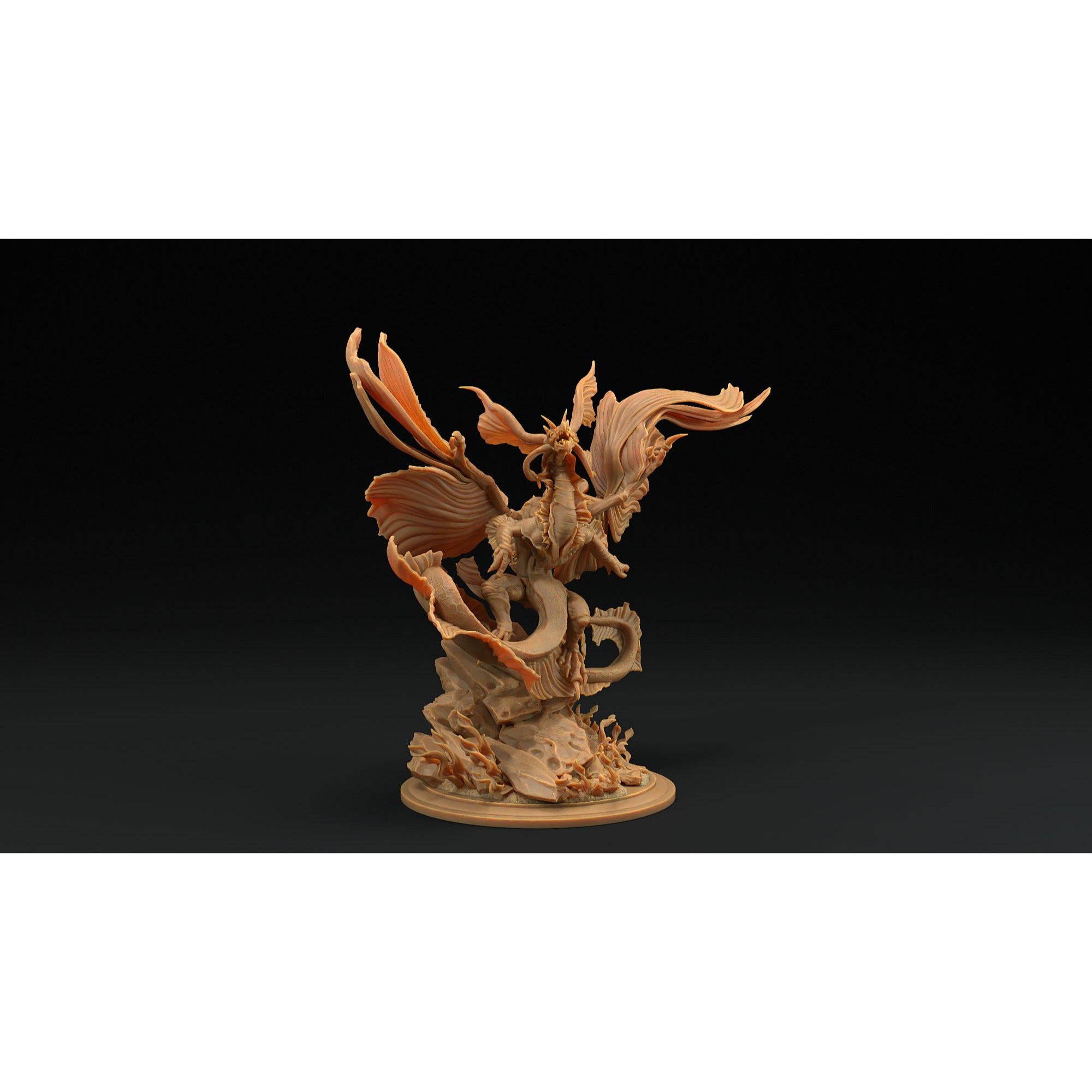 Sea Angel - Hunt for the Last Sea Angel - 3d Printed Miniature Sculpted by Dragon Trappers Lodge
