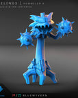 Pummeler - Treelings - 3d Printed Miniature Sculpted by Blue Wyvern