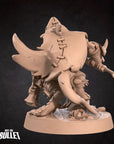 Kobold Fighter - Kobold DND - 3d Printed Miniature sculpted by Bite the Bullet