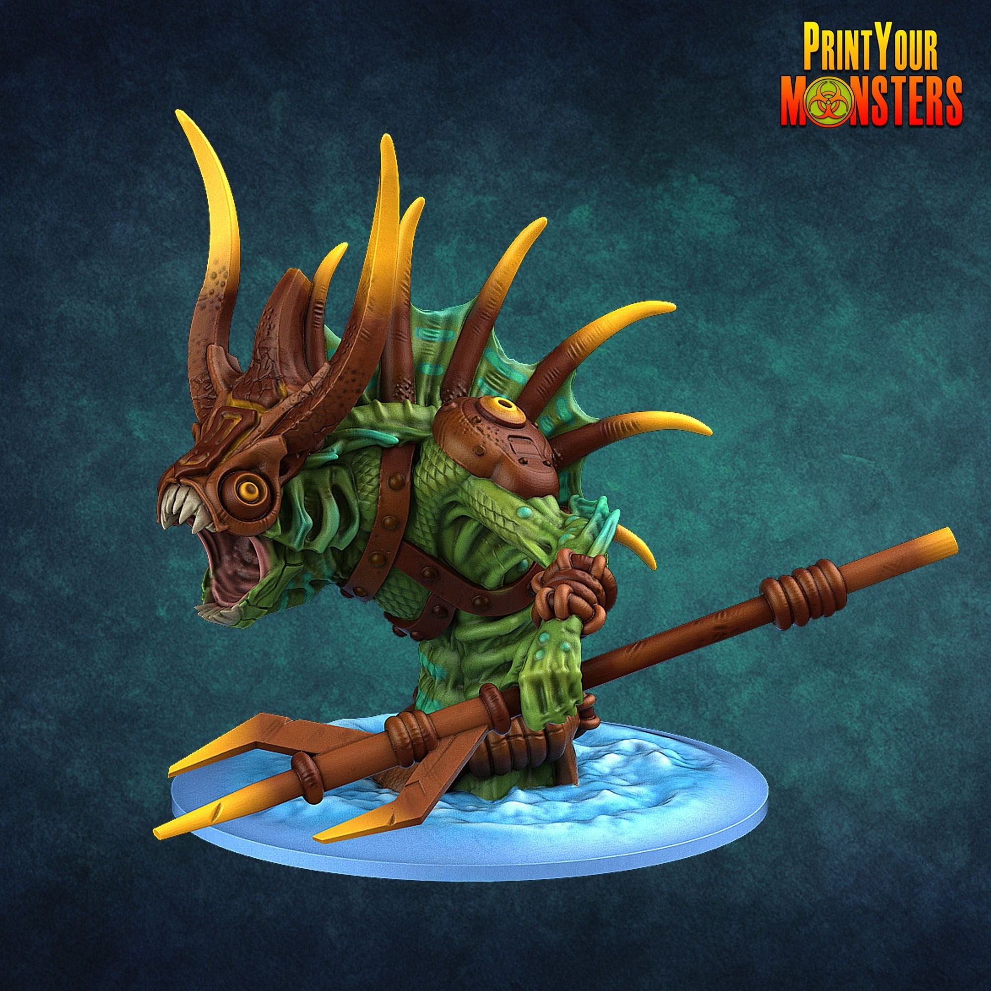 print your monsters Fishmen