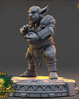 Grubla Gutbrew - The Bonebranch Tribe (Goblins) - 3d Printed Miniature sculpted by Daybreak Miniatures