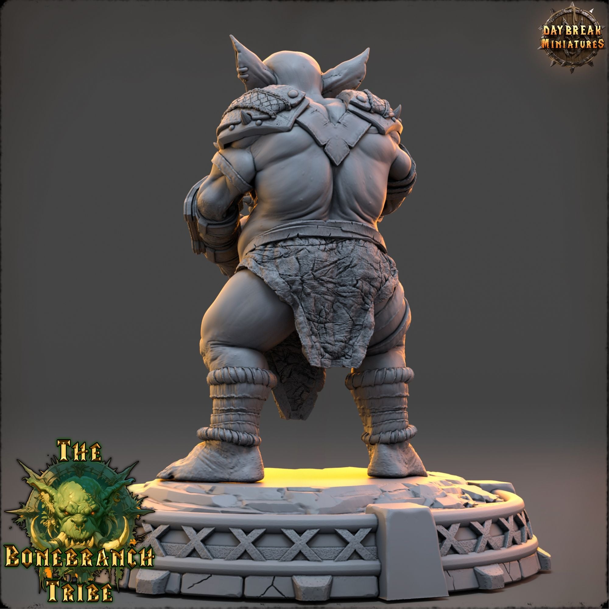 Grubla Gutbrew - The Bonebranch Tribe (Goblins) - 3d Printed Miniature sculpted by Daybreak Miniatures