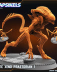 Elite Xeno Praetorians - 3d Printed Miniature Sculpted by Papsikels Miniatures