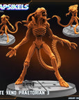 Elite Xeno Praetorians - 3d Printed Miniature Sculpted by Papsikels Miniatures
