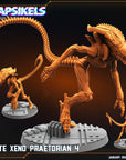 Elite Xeno Praetorians - 3d Printed Miniature Sculpted by Papsikels Miniatures