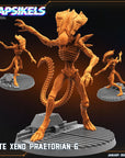 Elite Xeno Praetorians - 3d Printed Miniature Sculpted by Papsikels Miniatures