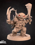 Space Goblin Witchwarper - Bullet Galaxy - 3d Printed Miniature sculpted by Bite the Bullet