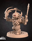 Space Goblin Witchwarper - Bullet Galaxy - 3d Printed Miniature sculpted by Bite the Bullet