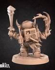 Space Goblin Witchwarper - Bullet Galaxy - 3d Printed Miniature sculpted by Bite the Bullet
