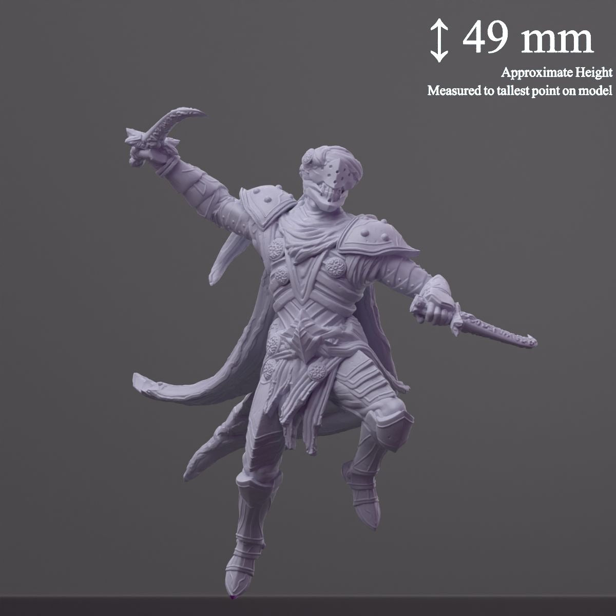 Marawi Assassin - 3d Printed Miniature Sculpted by Papsikels Miniatures