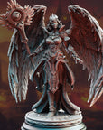 Aasimar Angelic Cleric, Elysia - 3d Printed Miniature Sculpted by DM Stash