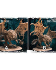 Dark Manticore - Army of Darkness: Dark Elves - 3d Printed Miniature Sculpted by Monolith Arts