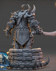 Medhren Iceslice - The Frostbane Legion (Ice Orcs) - 3d Printed Miniature sculpted by Daybreak Miniatures