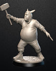 Pikabulk - 3d Printed Miniature Sculpted by Falcata3d