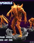 S-Rank Hidden Boss, Ant King - 3d Printed Miniature Sculpted by Papsikels Miniatures