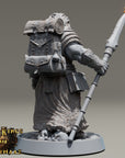King Wayfarer - Kings of Karmaaz (Lionfolk) - 3d Printed Miniature sculpted by Daybreak Miniatures