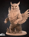 Owlbear - Iconic Monsters - 3d Printed Miniature sculpted by Bite the Bullet